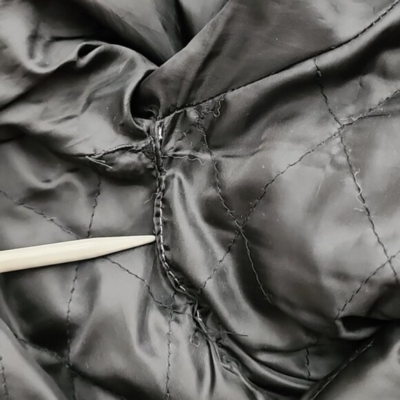 Coupe Men's Wool Blend Knit Button Up Hooded Jacket Beige Black Nordic Sz Large - Picture 11 of 13